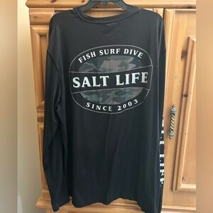Men’s Salt Life SLX Performance Long Sleeve Shirt - XXL